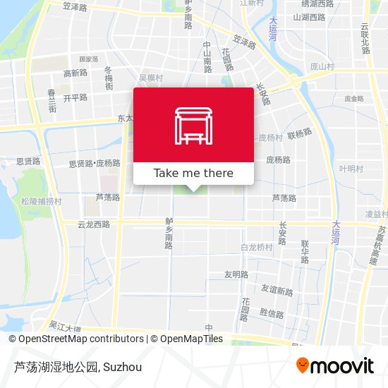 芦荡湖湿地公园 map