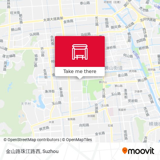 金山路珠江路西 map