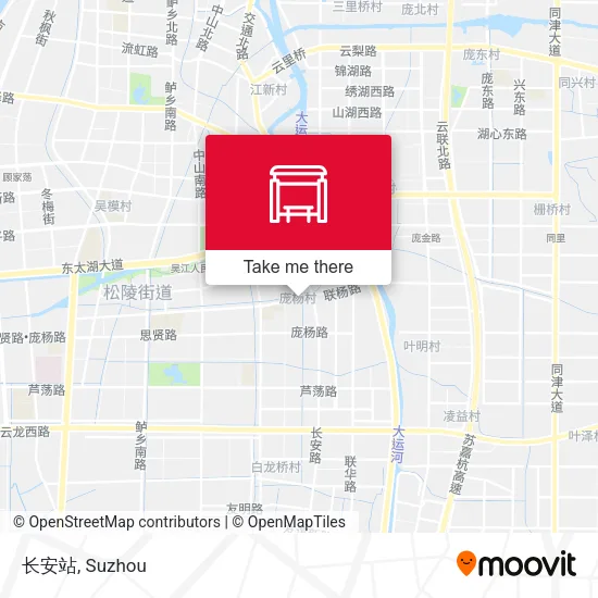 长安站 map