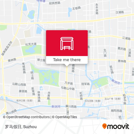罗马假日 map