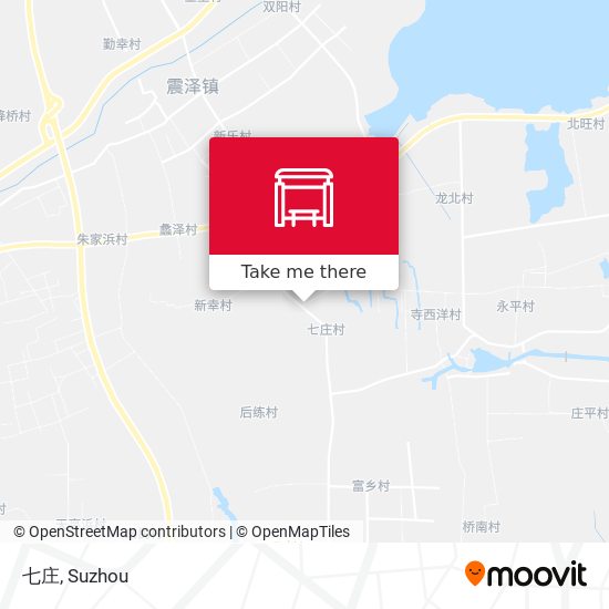 七庄 map