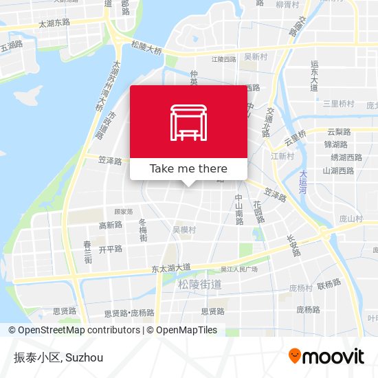 振泰小区 map