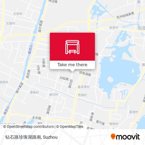 钻石路珍珠湖路南 map