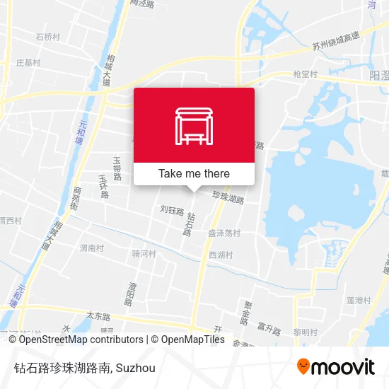 钻石路珍珠湖路南 map