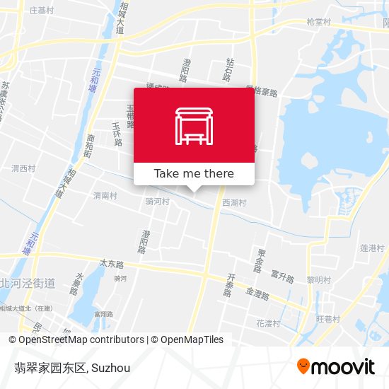 翡翠家园东区 map