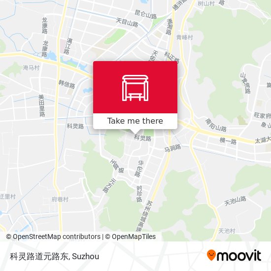 科灵路道元路东 map