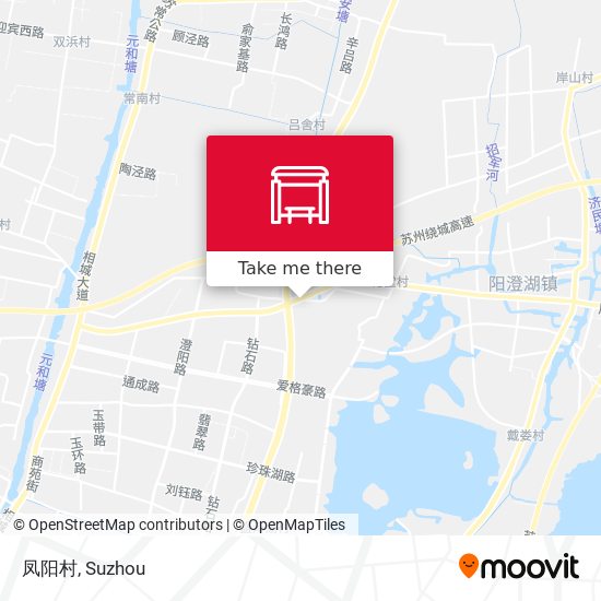 凤阳村 map