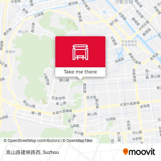 嵩山路建林路西 map