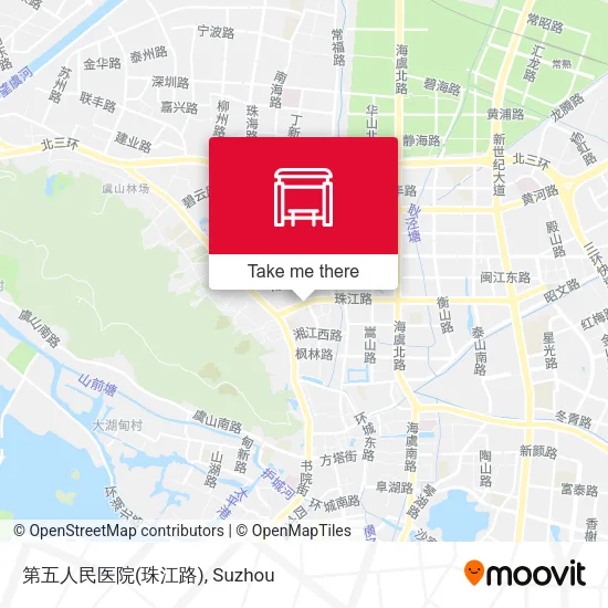 第五人民医院(珠江路) map