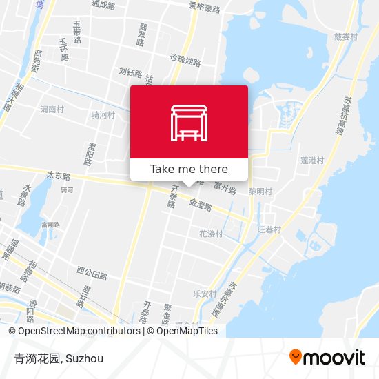 青漪花园 map