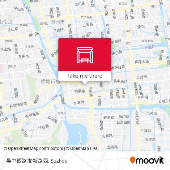 吴中西路友新路西 map