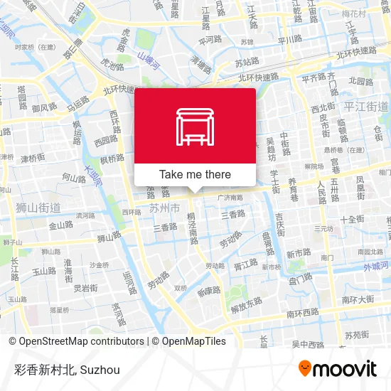 彩香新村北 map