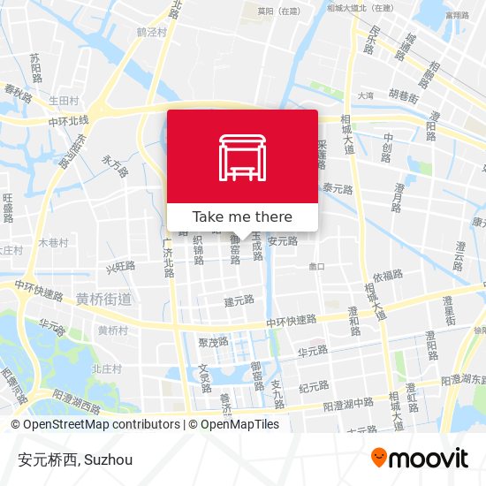 安元桥西 map