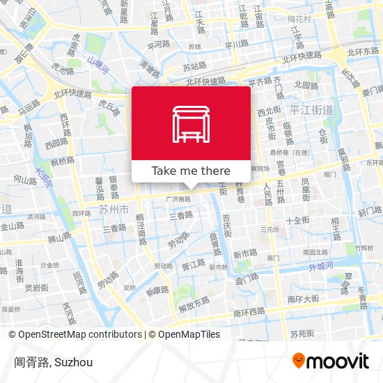 阊胥路 map