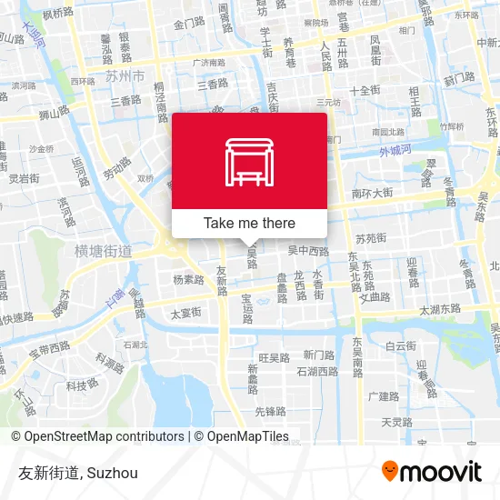 友新街道 map