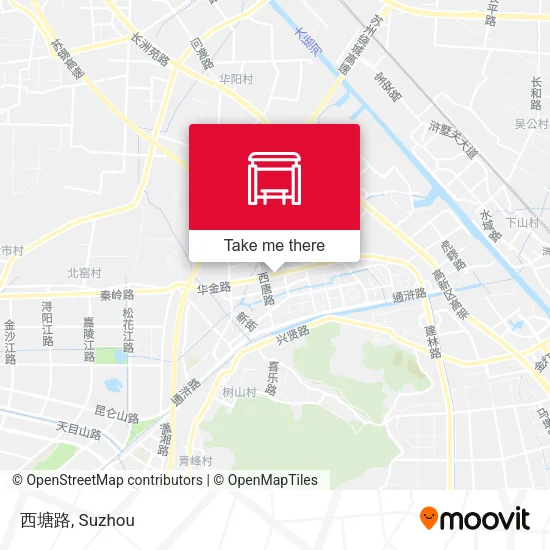 西塘路 map