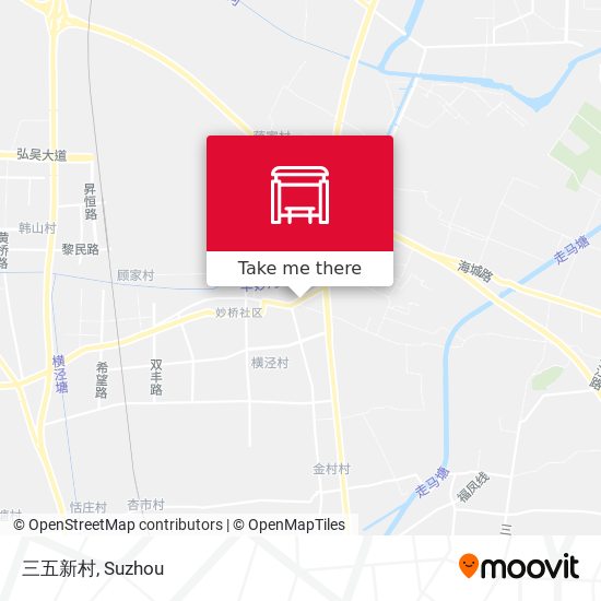 三五新村 map