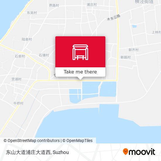 东山大道浦庄大道西 map