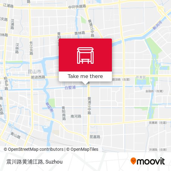 震川路黄浦江路 map