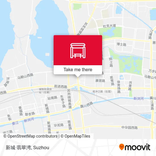 新城·翡翠湾 map