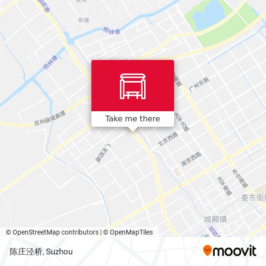 陈庄泾桥 map
