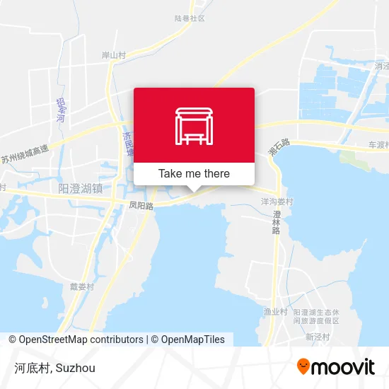 河底村 map