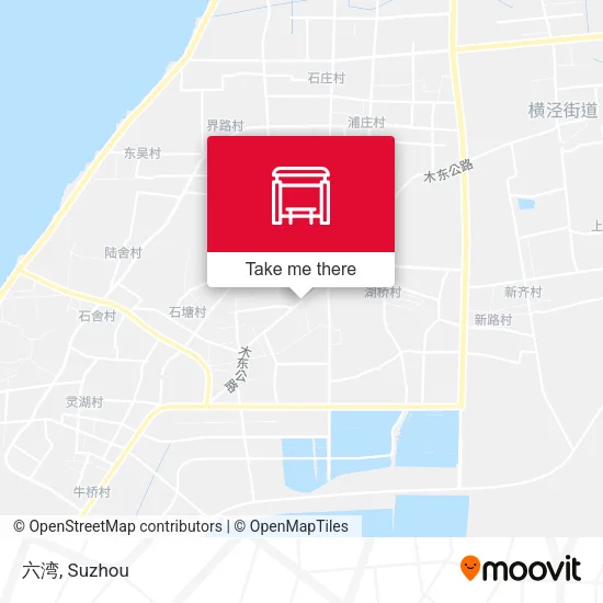 六湾 map