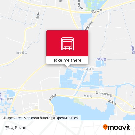 东塘 map