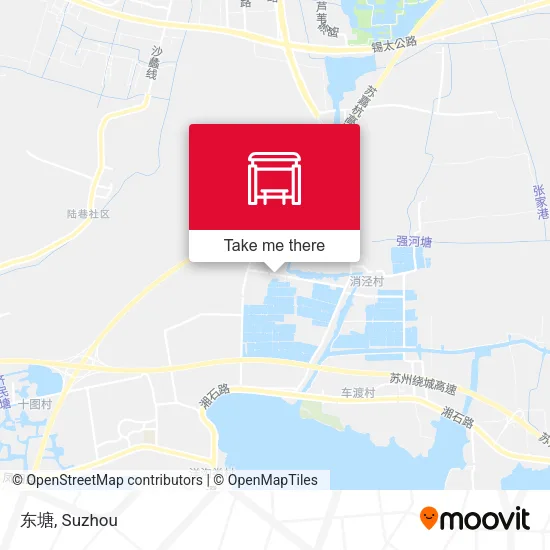 东塘 map