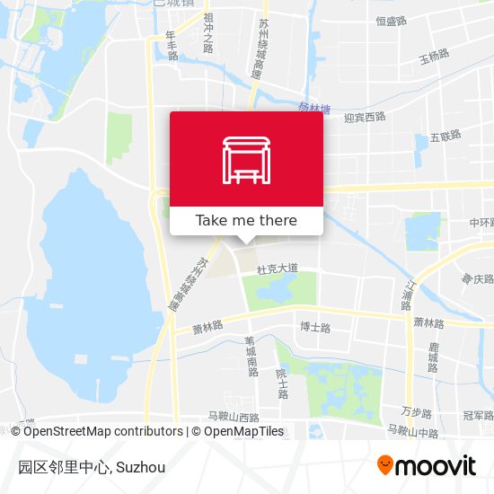 园区邻里中心 map