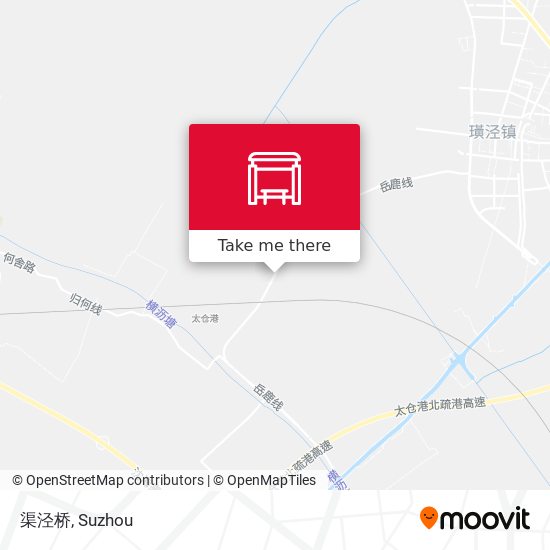 渠泾桥 map
