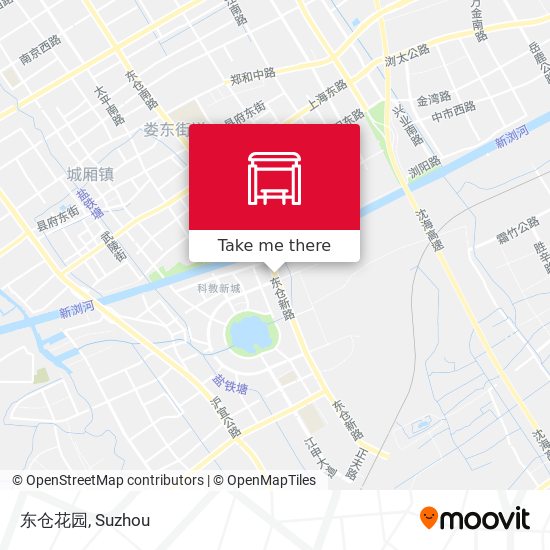 东仓花园 map