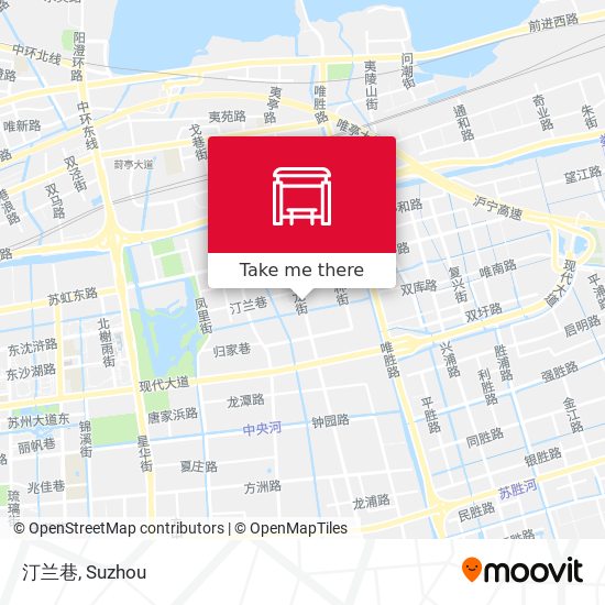 汀兰巷 map