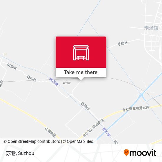苏巷 map