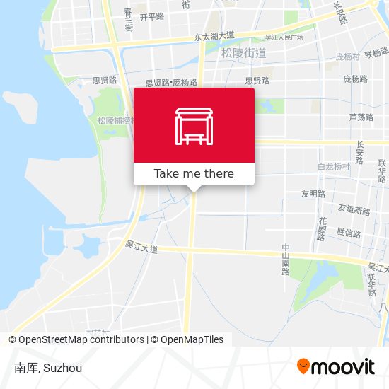 南厍 map