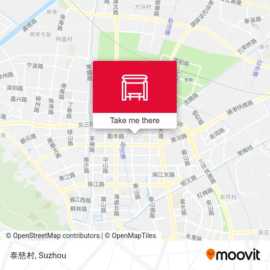 泰慈村 map