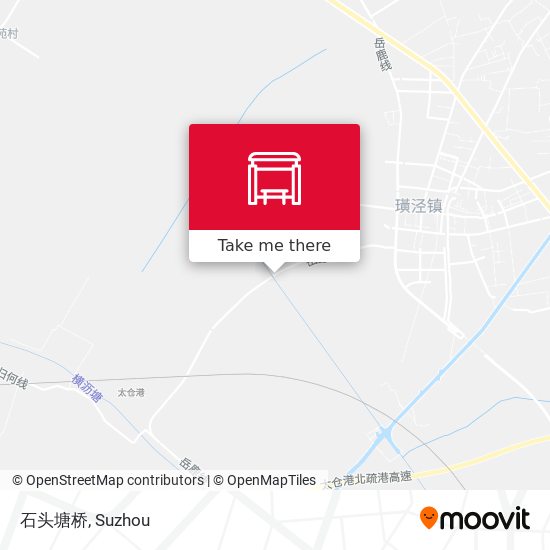石头塘桥 map