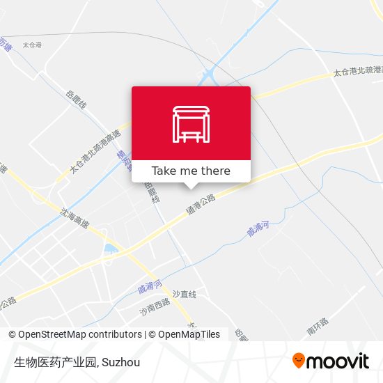 生物医药产业园 map