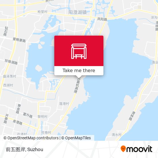 前五图岸 map