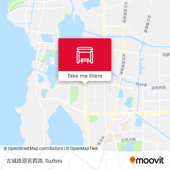 古城路迎宾西路 map