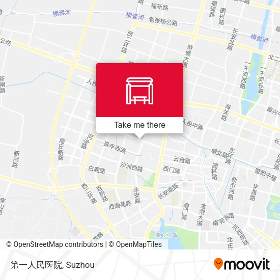 第一人民医院 map