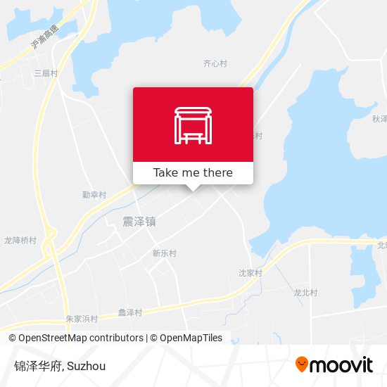 锦泽华府 map
