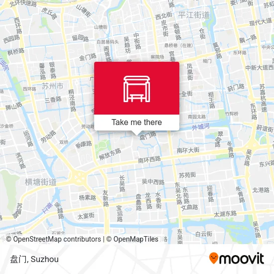 盘门 map