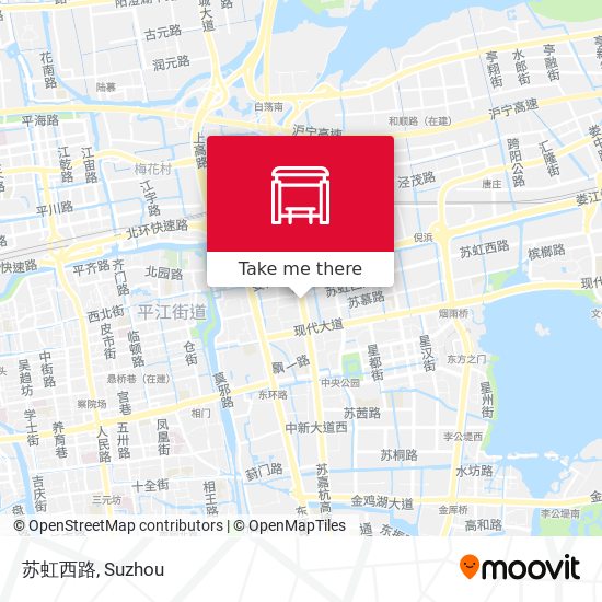 苏虹西路 map