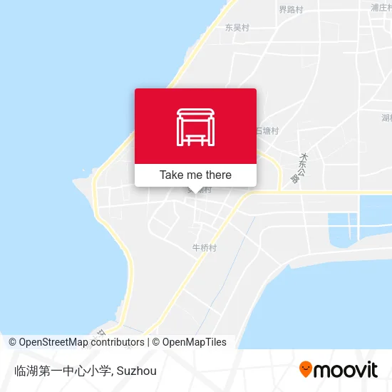 临湖第一中心小学 map