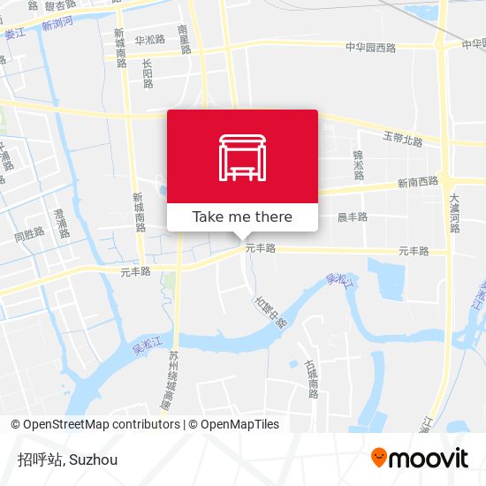 招呼站 map