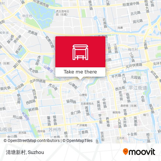 清塘新村 map