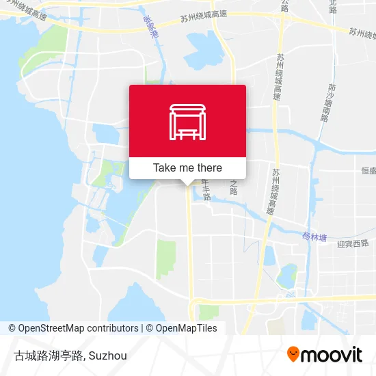 古城路湖亭路 map