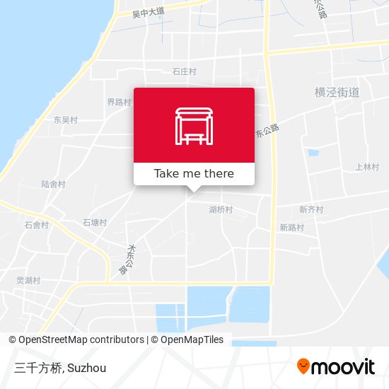 三千方桥 map