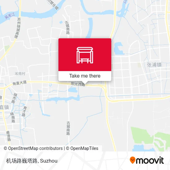 机场路巍塔路 map
